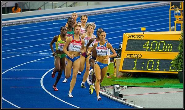 Semi-final dos 800 metros.