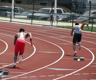 Revezamento 4 x 400 metros