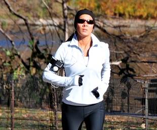 Óculos escuros e óculos de sol para a corrida