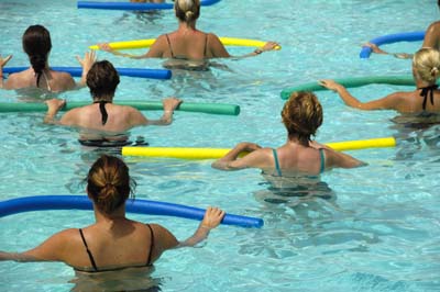 Mulheres exercício aeróbico